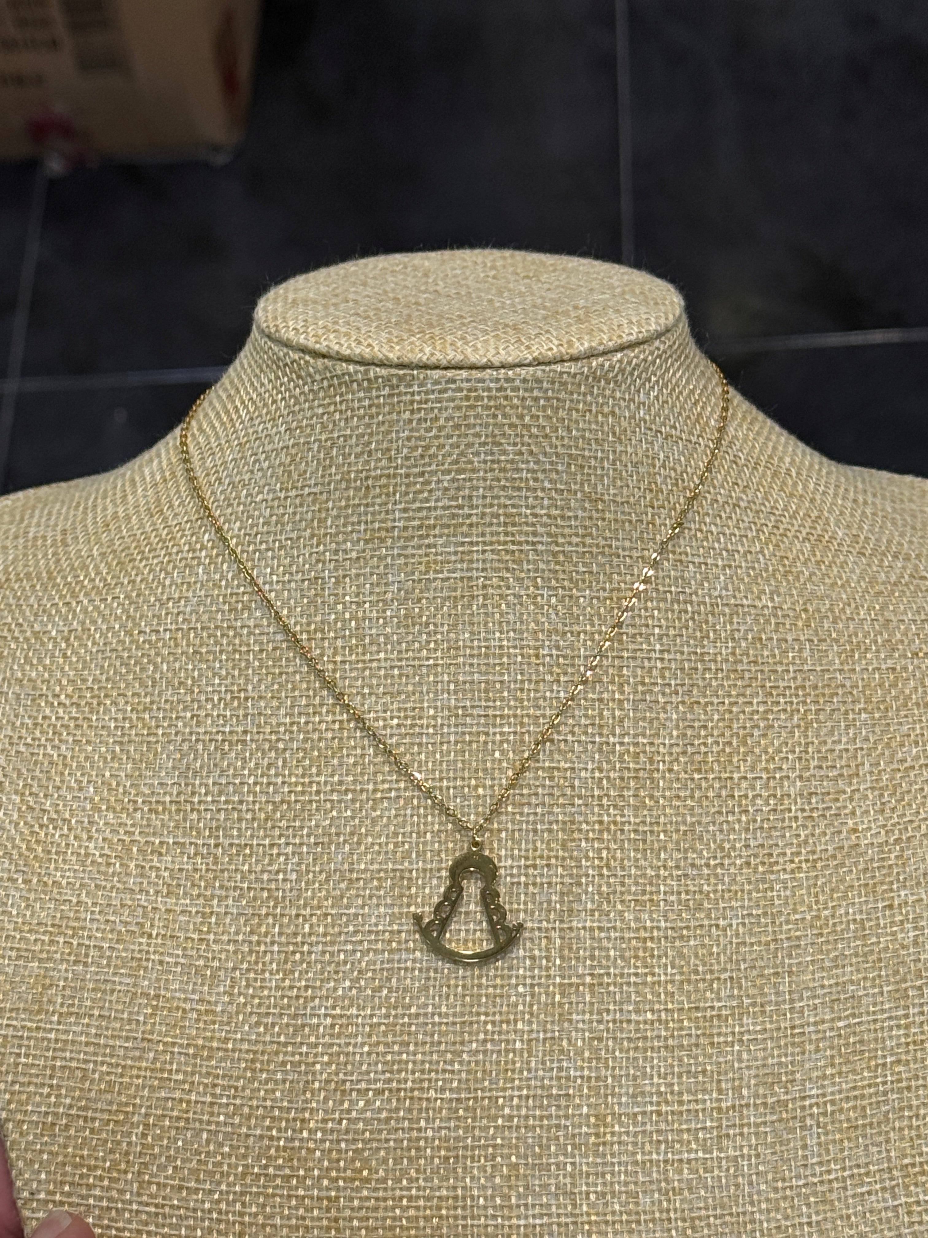 Collar Dorado Virgen